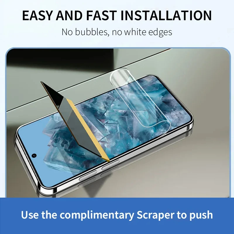 HD Matte Privacy Hydrogel Soft Screen Protector Film - 4-8 Pack