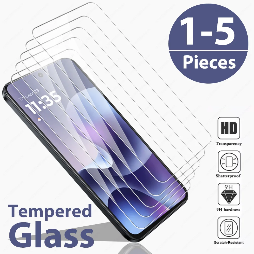 Crystal Tempered Glass Screen Protector for Motorola Moto G Series (1-5 Pack)
