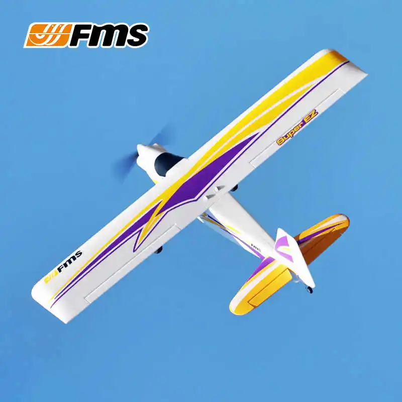 FMS 1220mm 데빌 V4 모델 비행기 4채널 초보자용 입문형 무선 조종 모델 고정익 무선 조종 항공기