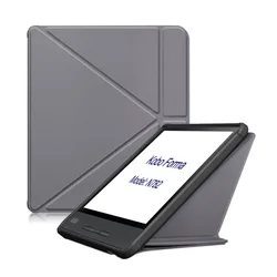 Premium Protective Case for 8 - Inch E - Readers - Portable TPU Soft Shell with Multi - Angle Folding Design (Grey)