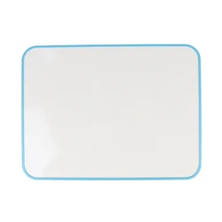 Vibrant Erasable Desktop Drawing and Teaching Whiteboard (Blue)
