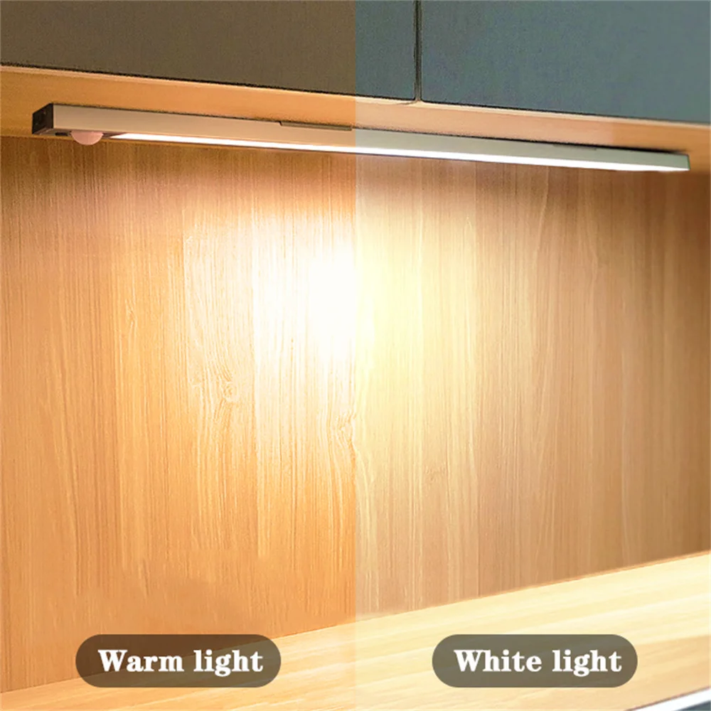 Bande lumineuse néon LED avec capteur de mouvement PIR sans fil, USB, DC5V, lampe de nuit, pour cuisine, chambre à coucher, placard, décoration murale – acheter aux petits prix dans la boutique