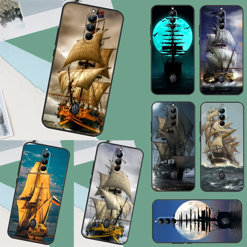Custodia Per Telefono Barca Nave Pirata A Vela Per Nubia Red Magic 8 Pro 8S Pro Plus 6 7 Pro 6S 7S Pro 5G 5S 6R Cover Coque