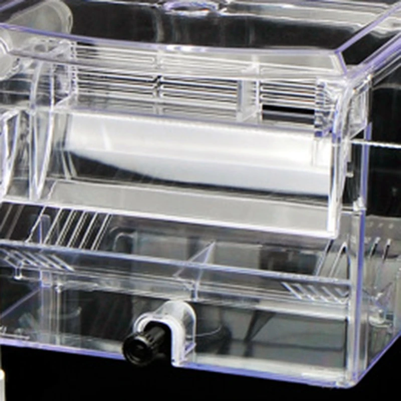Clear Fish Tank Breeding Hatchery House Incubator Aquarium Transparent Breeder Isolation Hanging Box Reptile Turtle