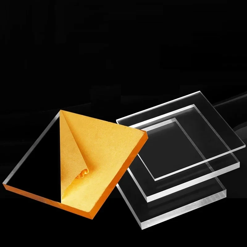 Premium Black Plexiglass Acrylic Sheet - Transparent, Durable, Multiple Thickness Options