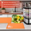 4/6Pcs Silicone Food Baking Mat Meat Vegetables Dehydrator Sheets with Edge Non-stick Cake Board Baking Tray Kitchen Accessories 2