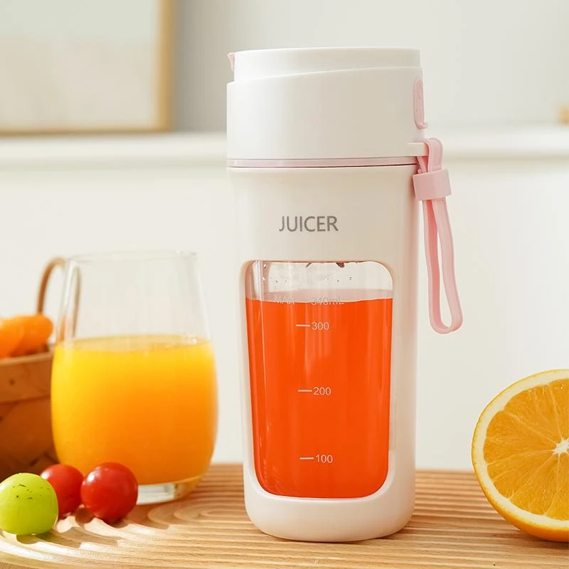 Taşınabilir Meyve Sıkacağı Mini Elektrikli Blender Çok Fonksiyonlu Meyve Suyu Yapımcısı Makinesi Meyve Karıştırıcılar Smoothies Mikser 6 Bıçak 1200 mAh