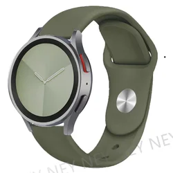 Universal Silicone Watch Strap - Premium 22mm/20mm Replacement Band - 20mm watch strap (Olive - 22)
