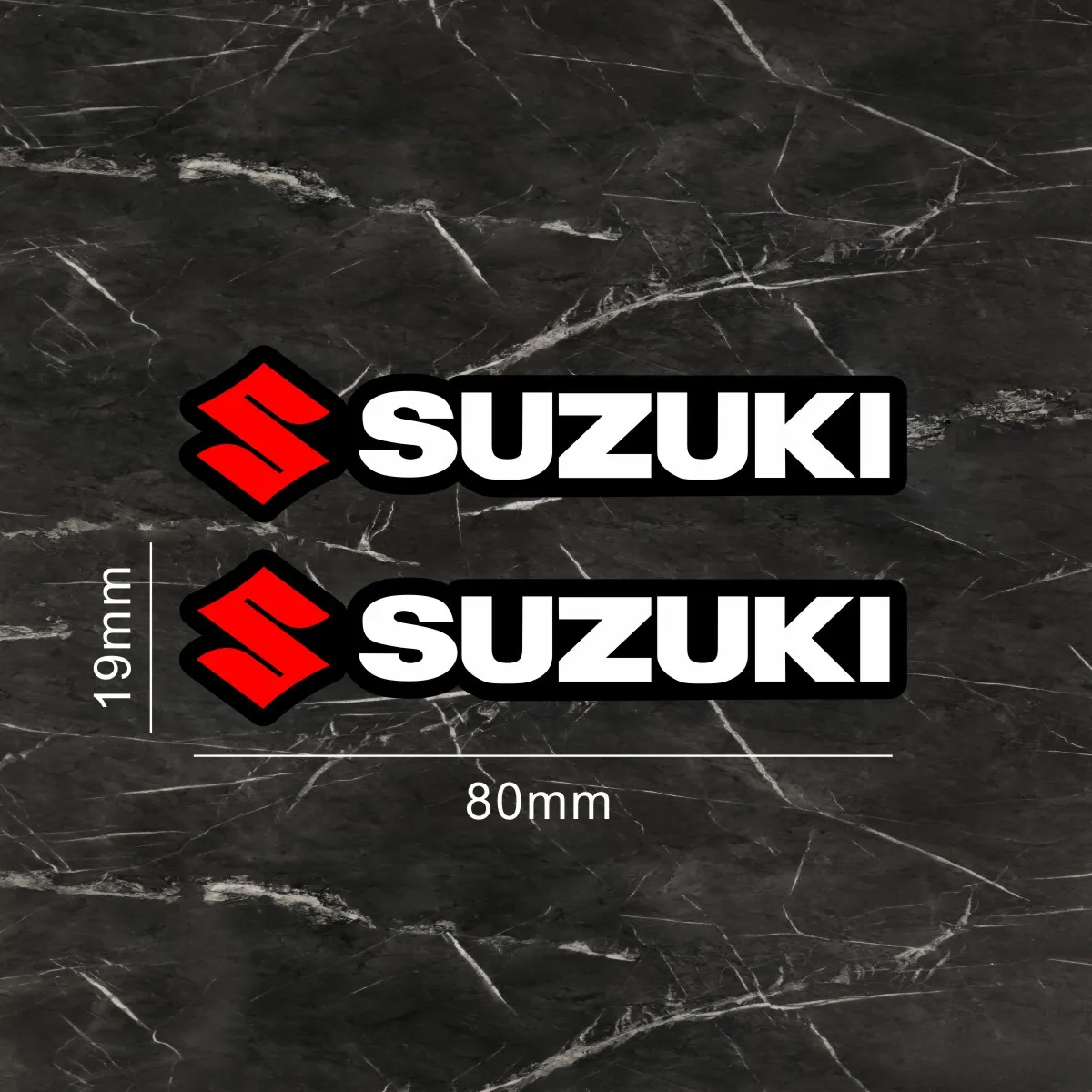 عاكس سوزوكي ملصق شعار دراجة نارية خزان خوذة دراجة...