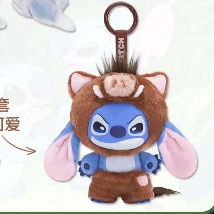 Original Toptoy Stitch Wild Animal Blind Box Series Stitch Dolls