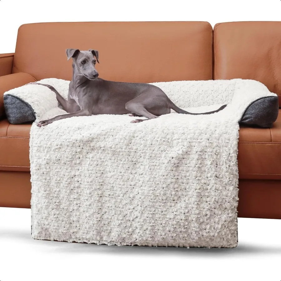Luxurious Calming Large Dog Couch Bed