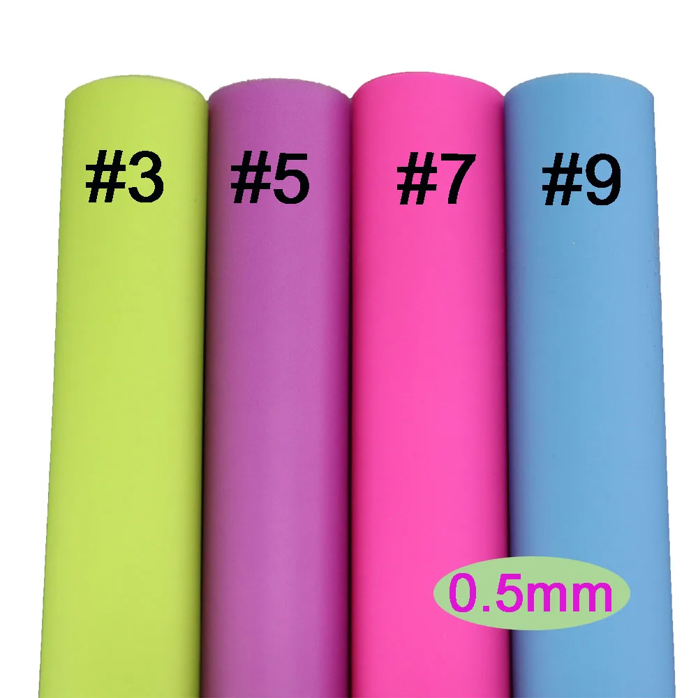 30x130cm Roll Jelly Solid Colored Translucent PVC Soft Plastic Vinyl 0.5mm Film for Making Bag Shoe Garment DIY MH030