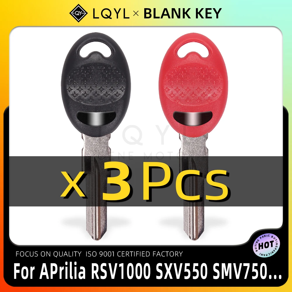 3Pcs New Blank Key Replace Uncut Keys For Aprilia RSV1000 Tuono1000R SXV550 SMV750 1200 SL750 RSV 1000 Triumph 650 RSV4 3pcs equipment forklift ignition keys new style replaces part a62597 для авто ключи для ремонта авто