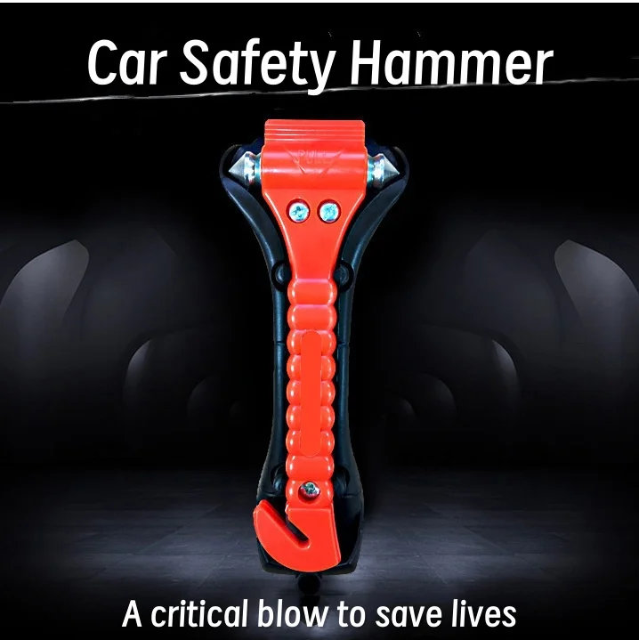 Multifunctional Car Emergency Window Breaker Hammer Tool