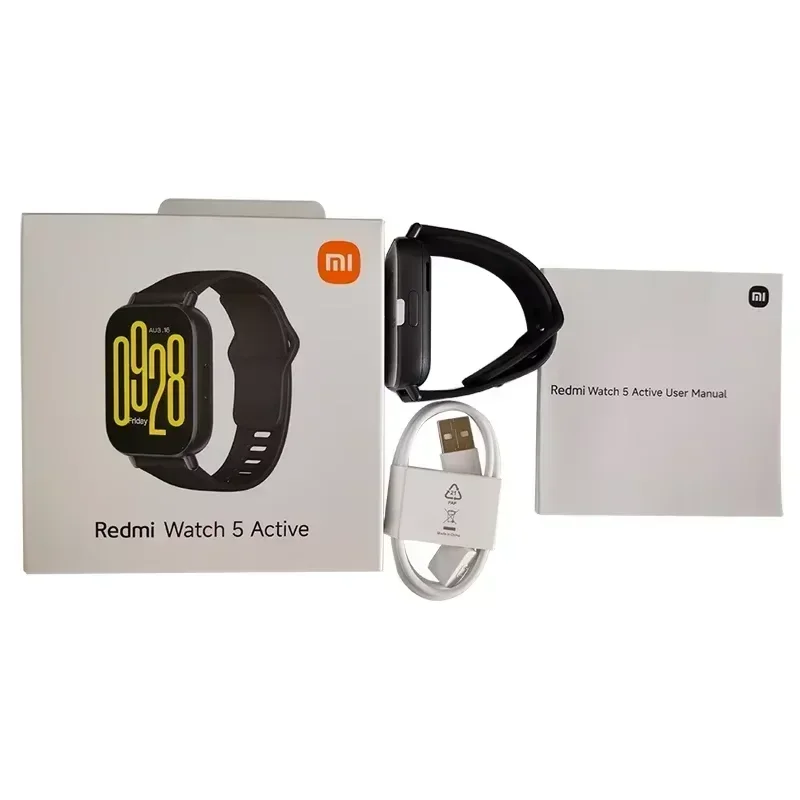 Smart Watch Global Version Xiaomi Redmi Watch 5 Active 2'' Display Up to 18 days life 140+ workout modes Bluetooth calling 5ATM