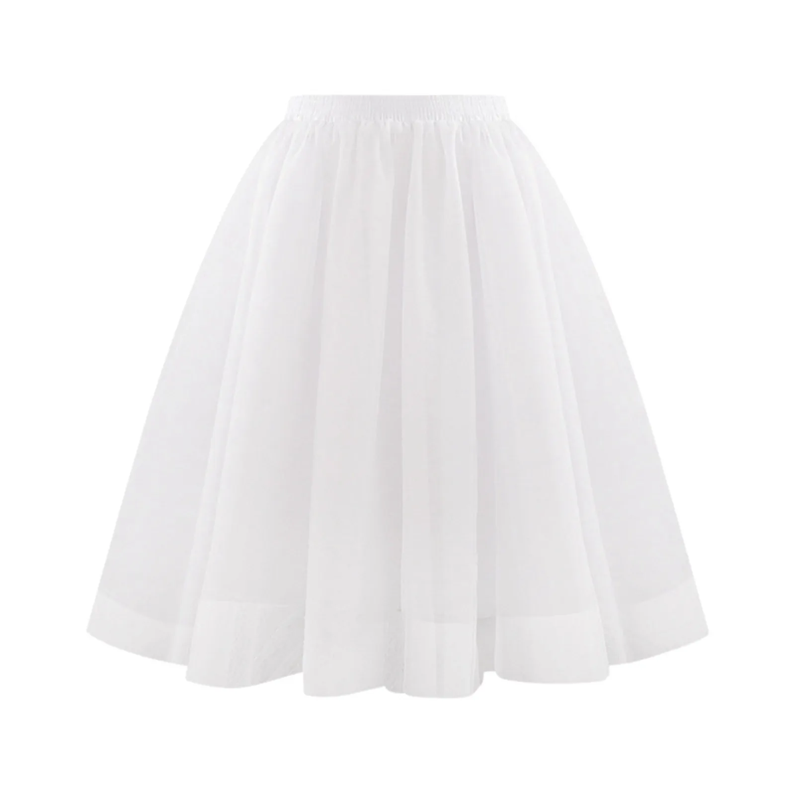Women Carnival Skirt Girl Ballet Luxury Tutu Tulle Midi Short Dress Retro Ballet Bubble Dance Perform Festival Skirt 4