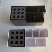 Barber Tools Holder Barber Tools Box Anti Slip Detachable Hair Comb Scissors Rack Hairdressing Tool Boxes Barbershop Accessories