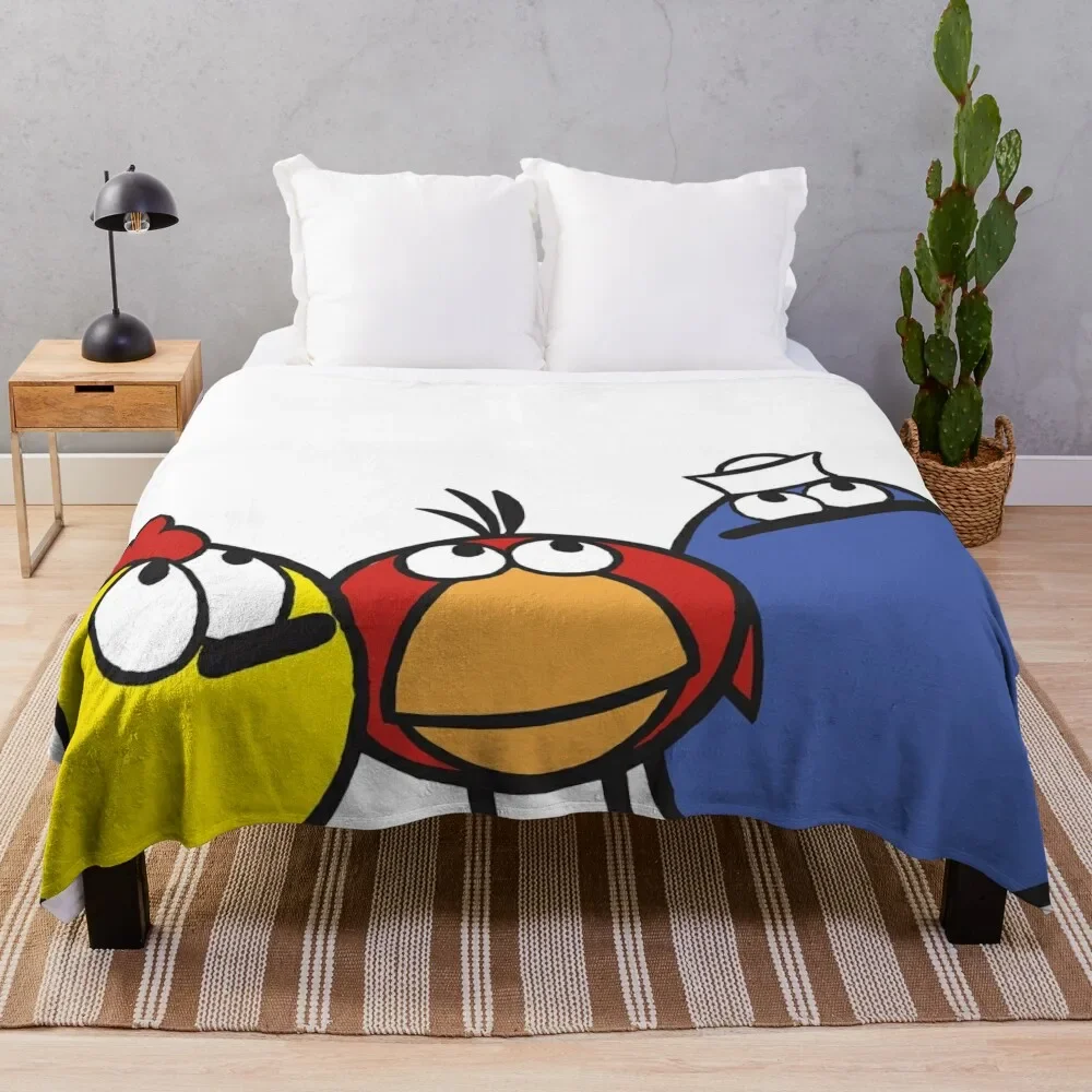 Peep and the Big Wide World Throw Blanket cosplay anime warm for winter Blankets
