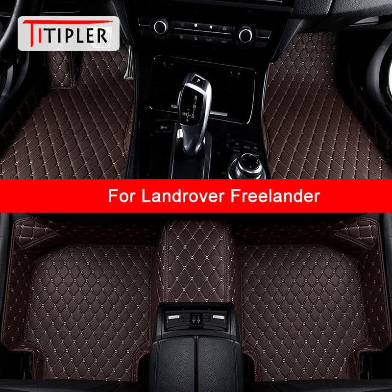 

TITIPLER Custom Car Floor Mats For Landrover Freelander Auto Accessories Foot Carpet