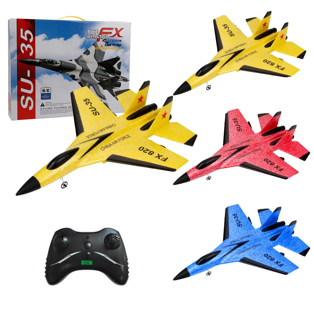 FX 620 SU 35 RC Remote Control Airplane 2.4G Remote Control Fighter Hobby Plane Glider Airplane