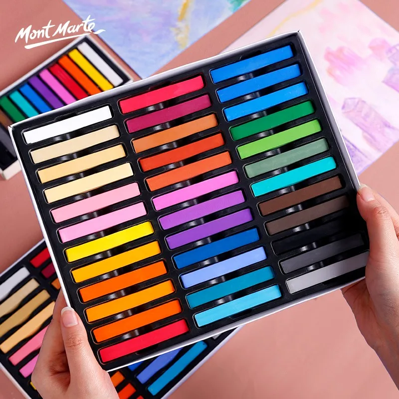 Painting Crayons Soft Pastel Art Supplies Chalk Color Crayon Brush Stationery for Students 12/24/36/48/72Colors/Set