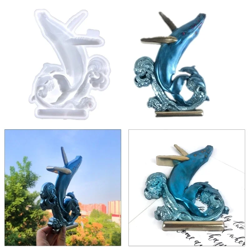

Маленький дельфин, орнамент, ремесла, силиконовая форма, эпоксидная форма для ювелирных изделий, форма для литья из смолы, для