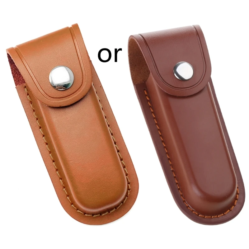 

Портативный складной чехол для хранения ножей, сумки с петлей для ремня, кожаные кобуры, ремень, карманный держатель для ножей,
