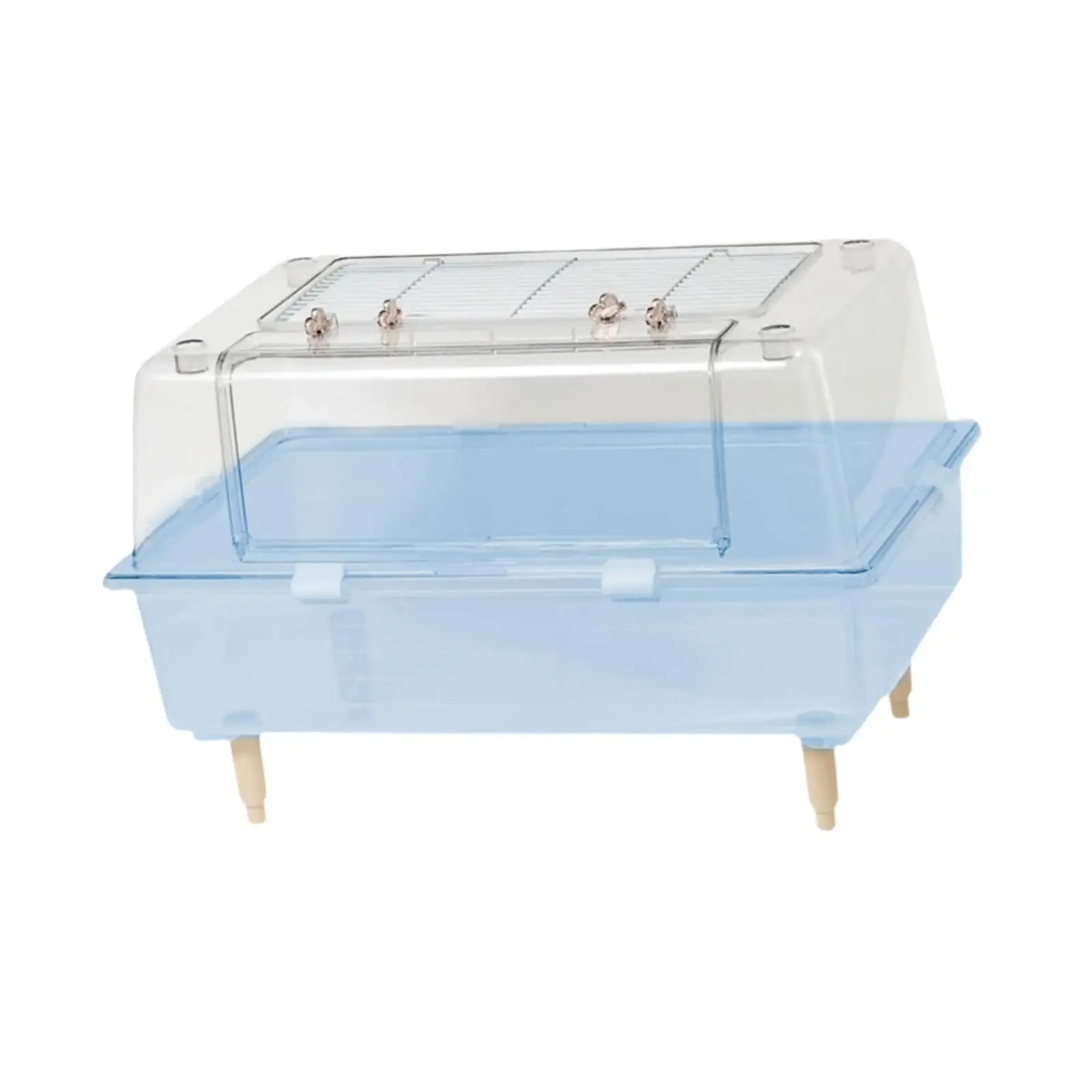 Transparent Hamster Cage Mice and Rat Habitat Small Animal Cage Hamster House Small Animals