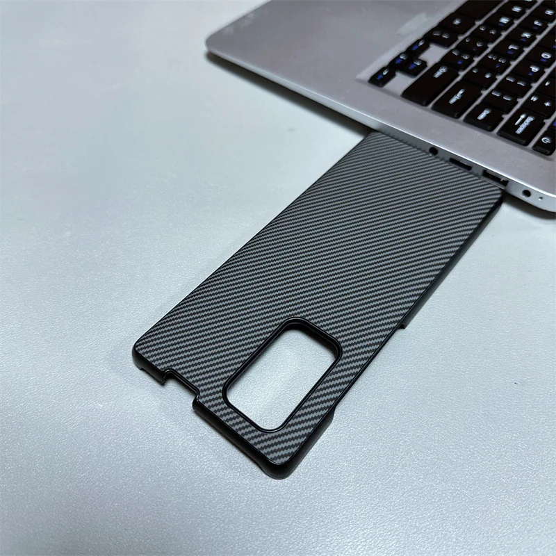 Magnetic Leather Anti-Fall Phone Case with Simple Borderless Design