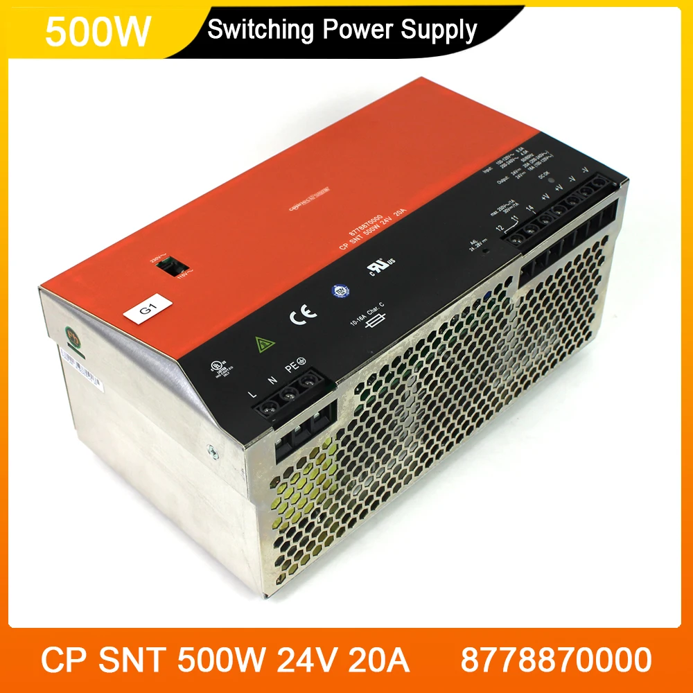 

New Switching Power Supply CP SNT 500W 24V 20A 8778870000 For Weidmuller High Quality Fast Ship