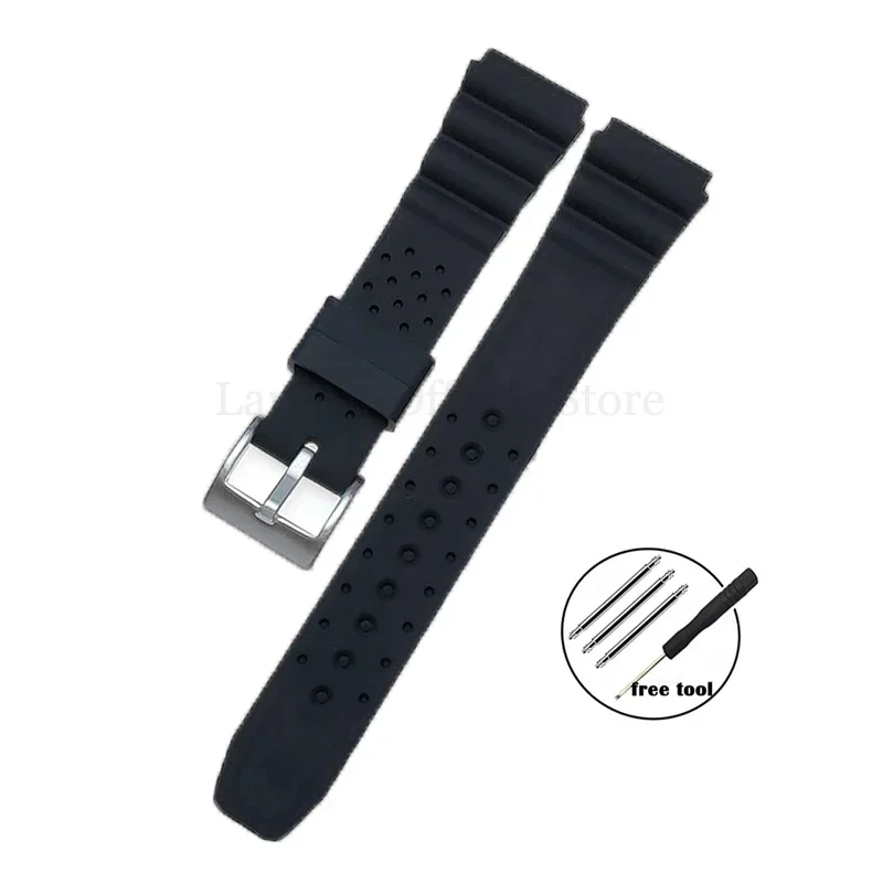 Durable Silicone Sports Watchband - Premium Diving Strap