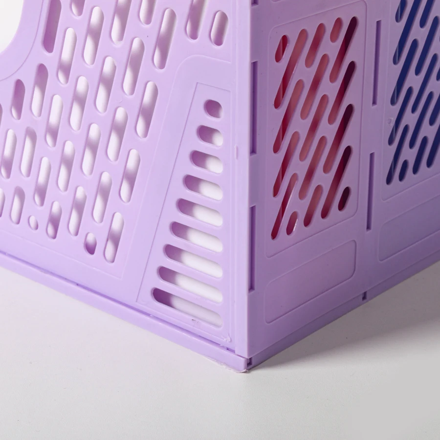 Detachable Large Capacity File Frame Odorless File Storage Box Divided Office Storage Rack Student Only