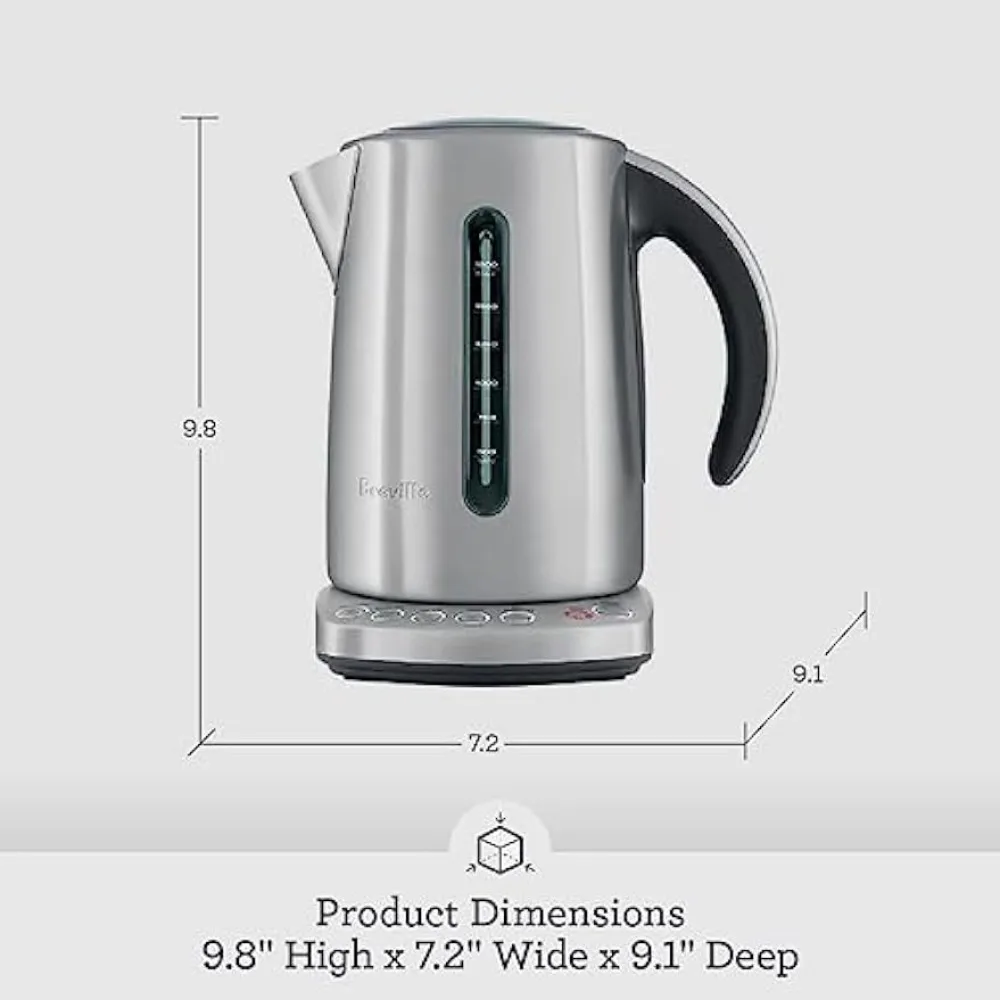 Breville IQ Electric Kettle, Brushed Stainless Steel,, 47 OFF