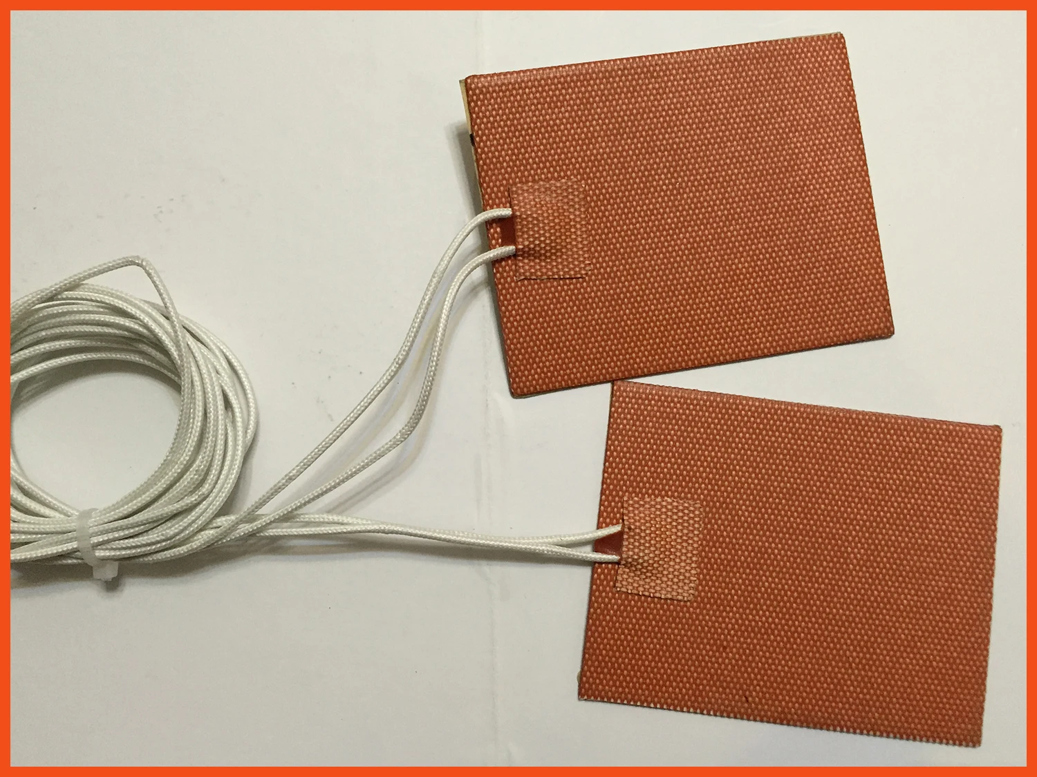

2" X 4", 100W 220V, Universal Powerful Flexible Silicone Heater Mat/Pad/Element 3M adhesive backing
