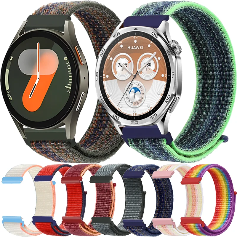 Premium Nylon Loop Band – Adjustable Wristband for Smartwatches and Fitness Trackers