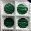 28.5x0.4mm NH35 Watch Dial Natural Green Malachite Blue Sandstone CNC Machine Cut 2