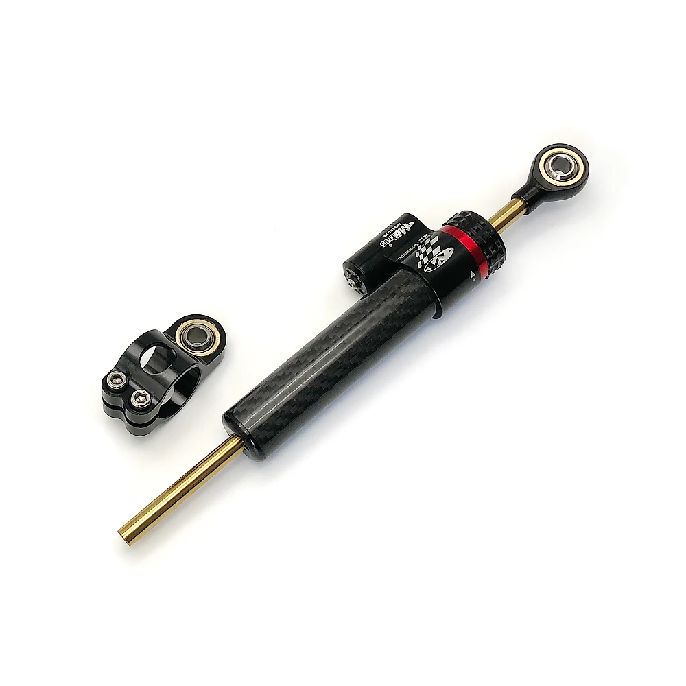 For Dualtron Thunder CNC Stabilizer Fiber Carbon Dampers Accessories Spare Parts Adjustable Electric Scooter Steering Damper