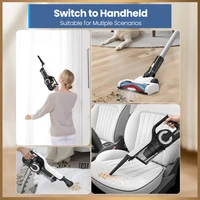 Aspirateur sans fil LAMZIEN V9, autonomie de 30000 PA/40 minutes, filtration HEPA efficace, avec phare LED, aspirateur portatif léger pour poils d'animaux, tapis et sols en bois dur 6