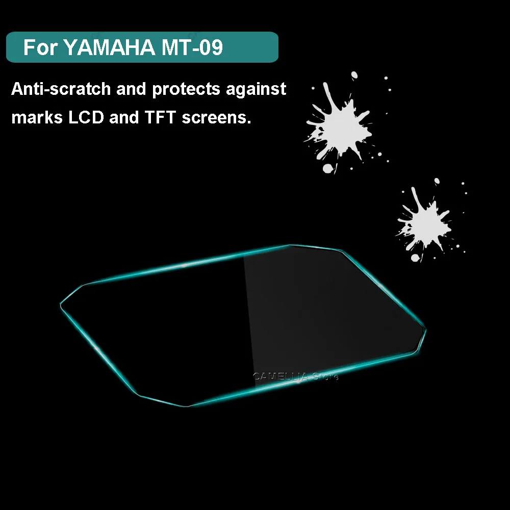 Motorcycle Dashboard Protective Film Anti Scratch High-Definition Motorcycle screen protector Screen Protector for Yamaha MT-09