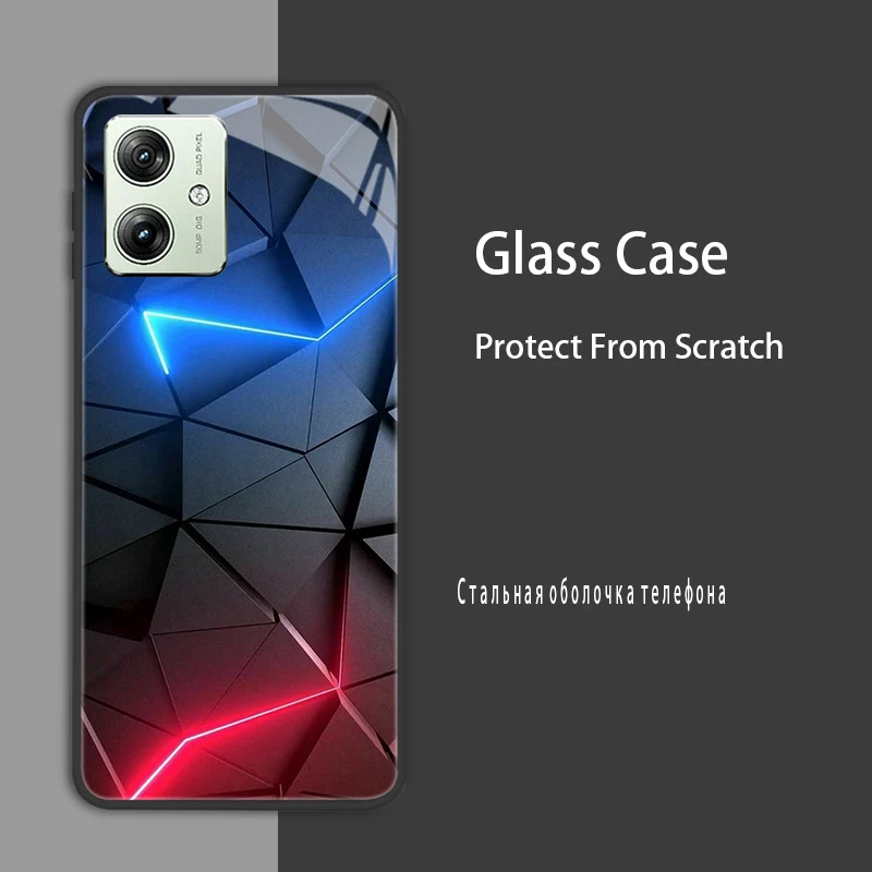 Premium Tempered Glass Hard Cover Case - Ultimate Protection
