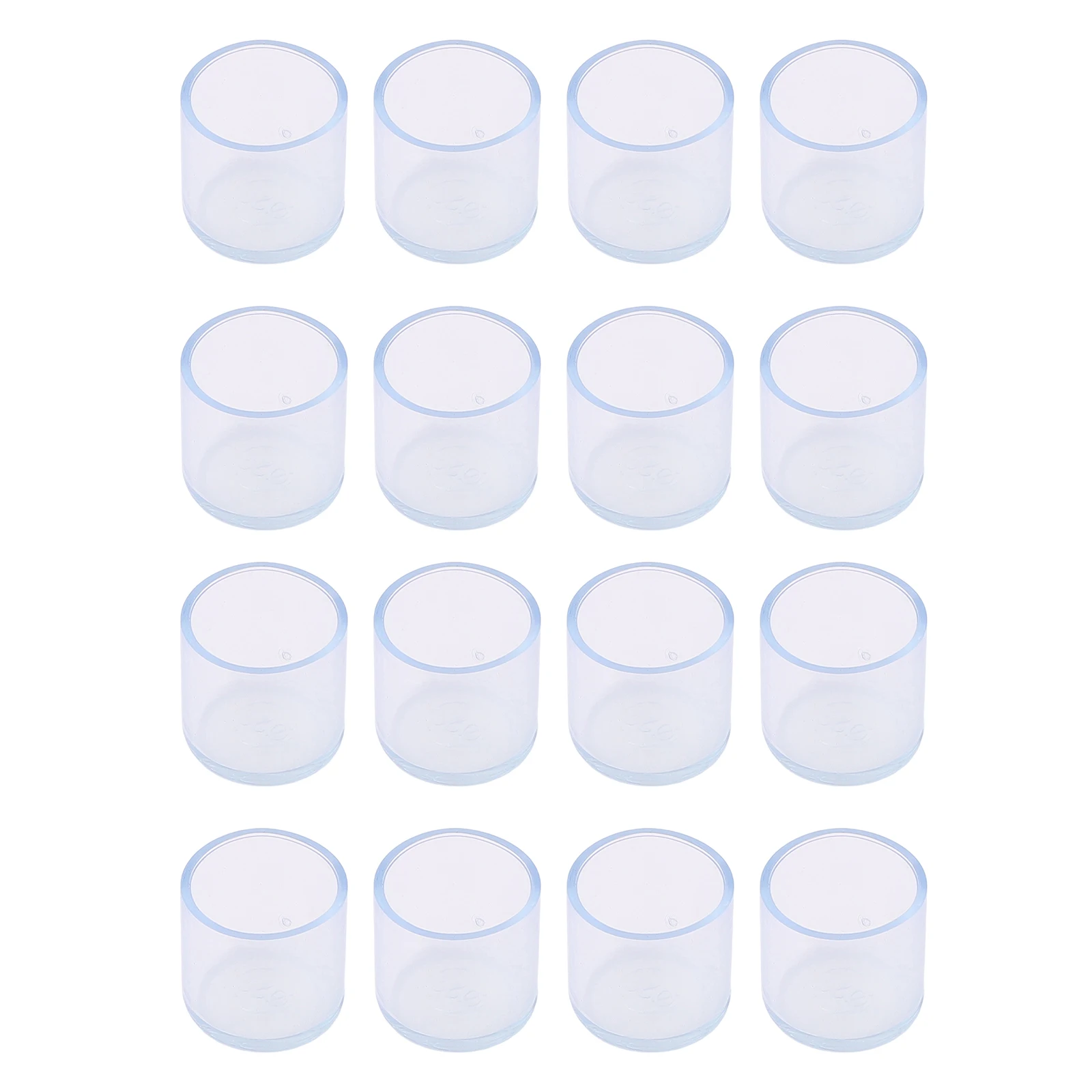 16pcs Chair Leg Cap Rubber Feet Protector Pads Non-slip Furniture Table Covers Furniture Leveling Feet Home Decor
