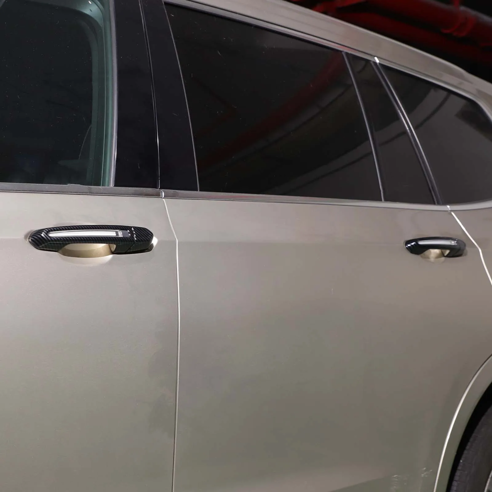 Für Cadillac XT4 XT5 XT6 CT4 CT6 ATS CTS XTS ABS Carbon Fiber Außentür Griff Schutz Außen Zubehör Körper Kit – Detail 13