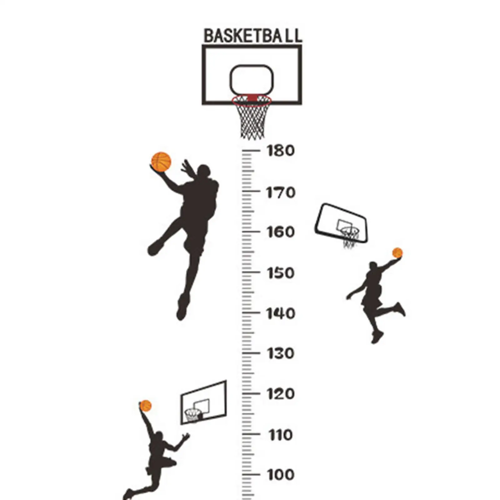 Growth Height Chart Wallpaper Wall Ruler for Living Room Play Room Nursery