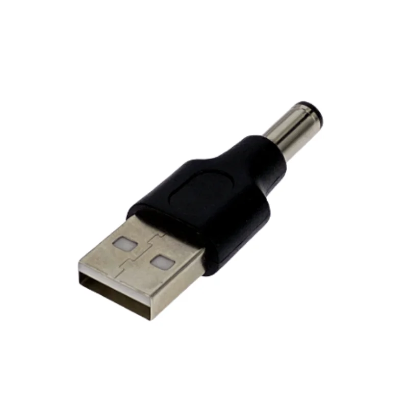 USB to DC Power Adapter – 5.5x2.1mm Jack Converter