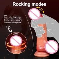 Vibrierender Stoßdildo, Sexspielzeug für Frauen, APP-Steuerung, künstlicher Penis, Vagina-Vibrator, weiblicher Masturbator, Waren für Erwachsene, Dick ﻿ 6