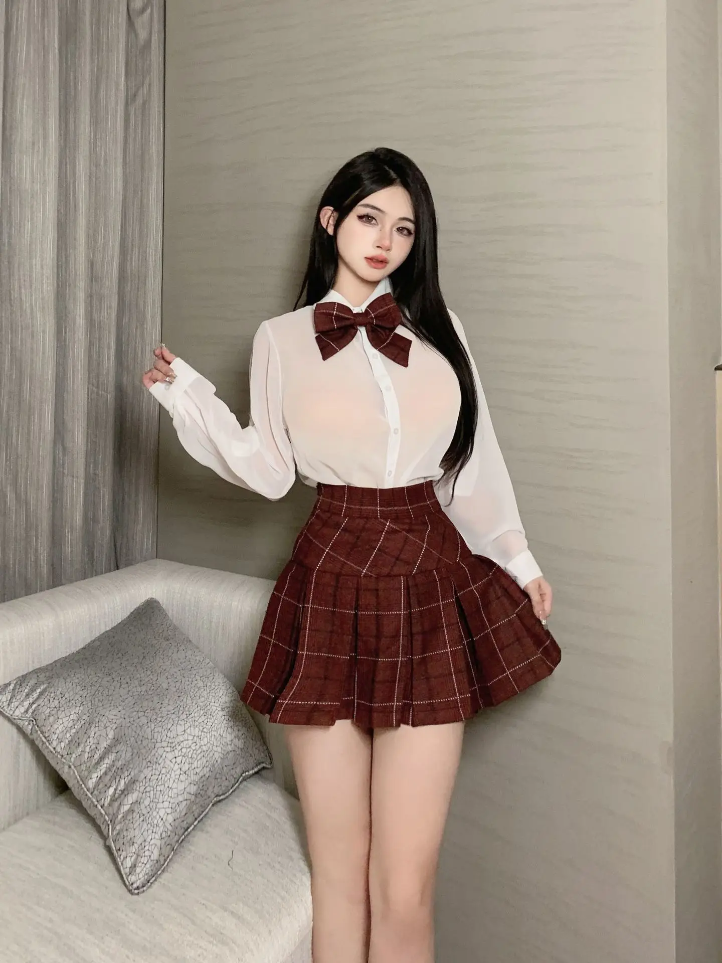 

Сексуальное нижнее белье, Униформа для полных, романтическая страсть, соблазнение, очаровательное элегантное нежное ажурное маленькое горячее нижнее белье 5UIZ