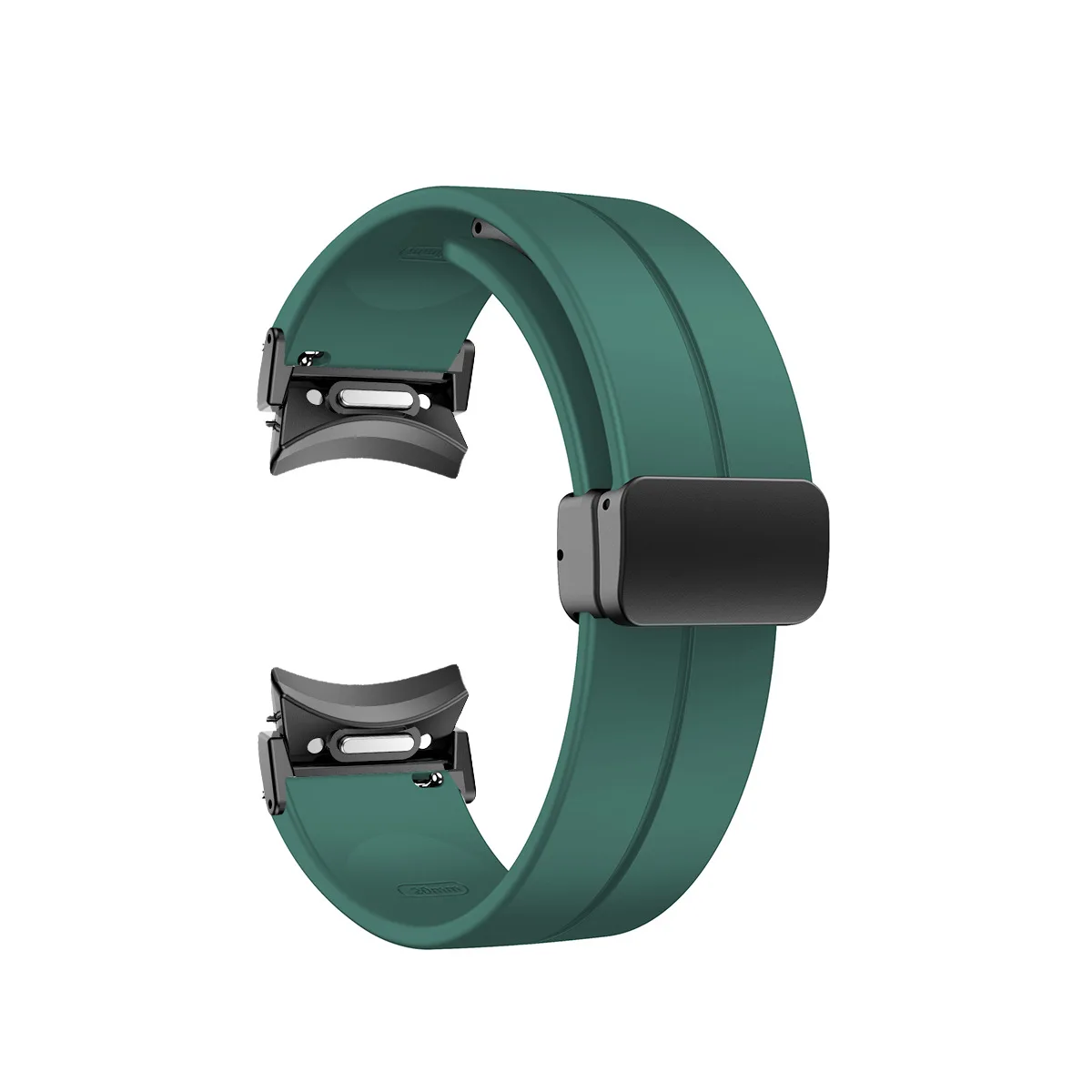 Magnetic Silicone Strap Sport Watchband - Versatile and Stylish Accessory