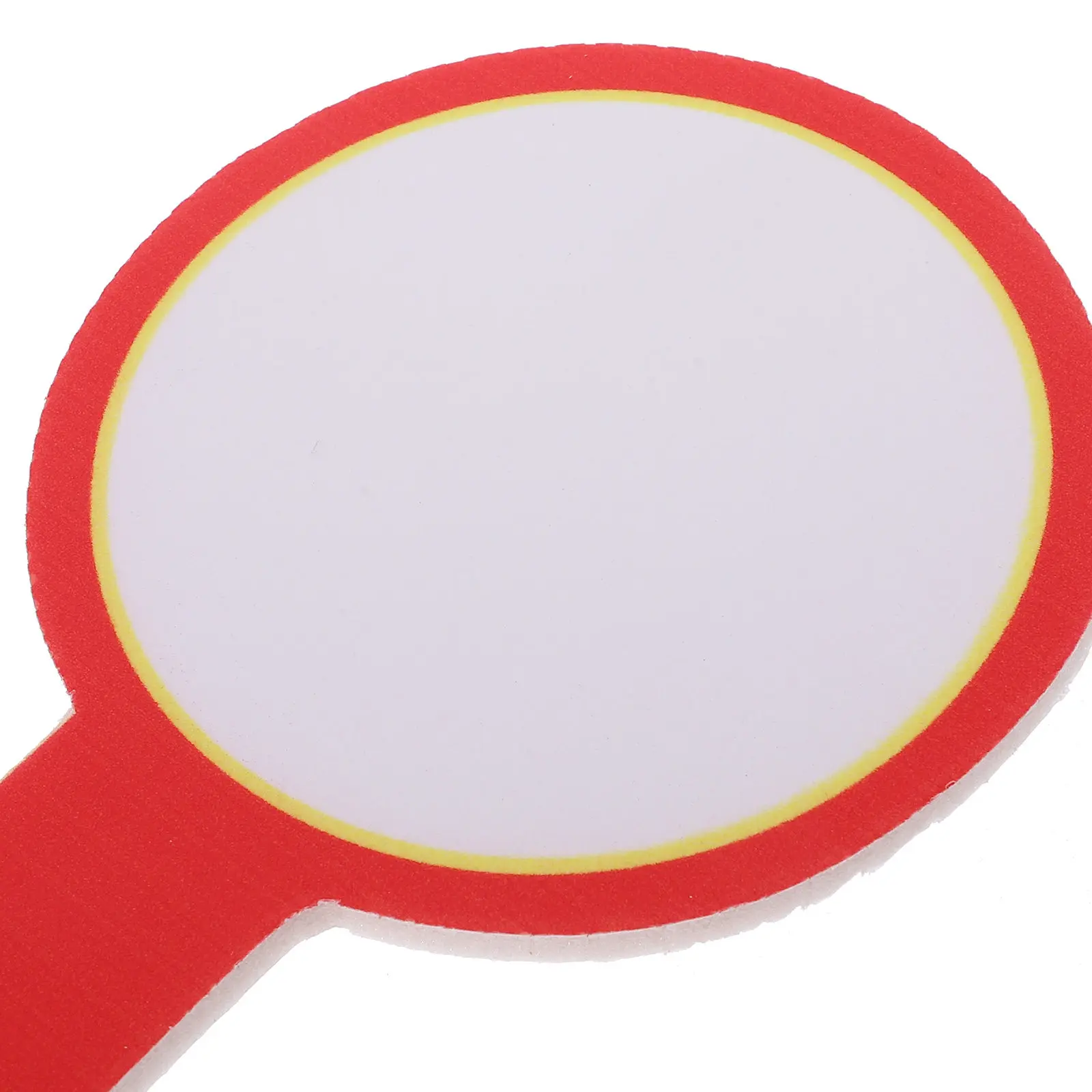 10Pcs 휴대용 점수판 쓰기 가능 건식 지우기 답변 패들 퀴즈 게임용 빈 점수판 교실 사용 핸드 보드