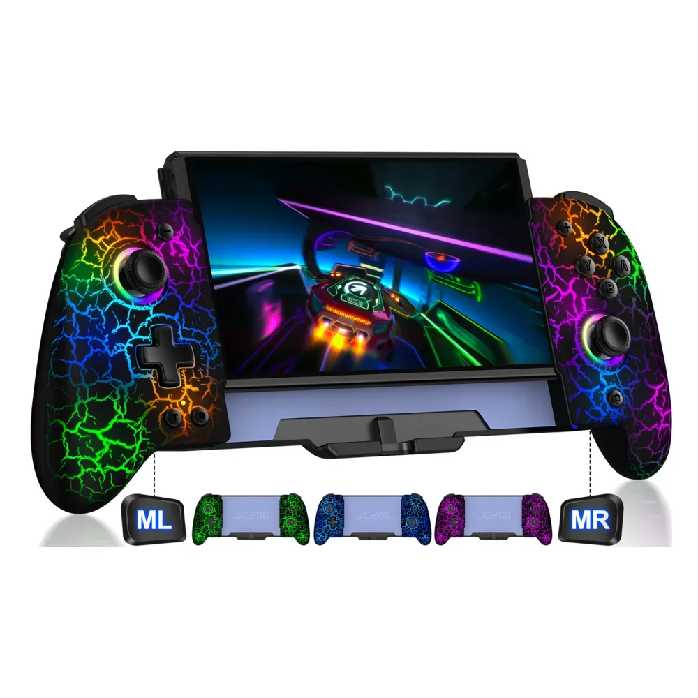 Nintendo Switch - じょん Amazon.com: KICKDOT Switch Controller with Hall Joystick for