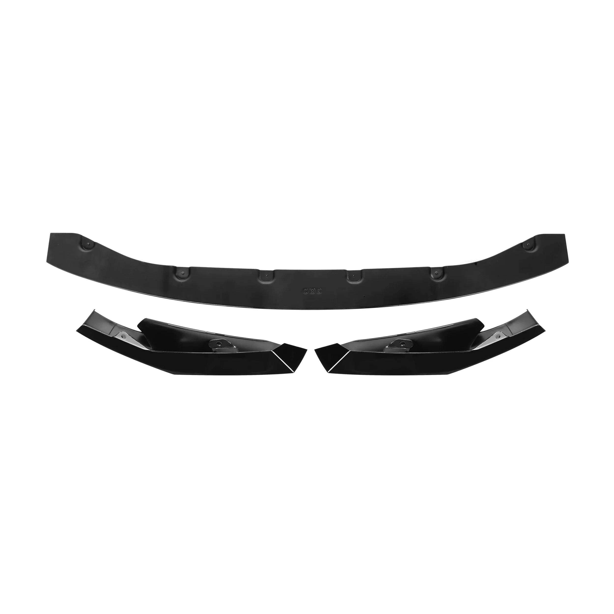 ABS 자동차 부품 MP 스타일 글로스 블랙 프론트 립 3PCS 프론트 범퍼 립 스플리터 (M3 G80 M4 G82 G83 2021+ 용)